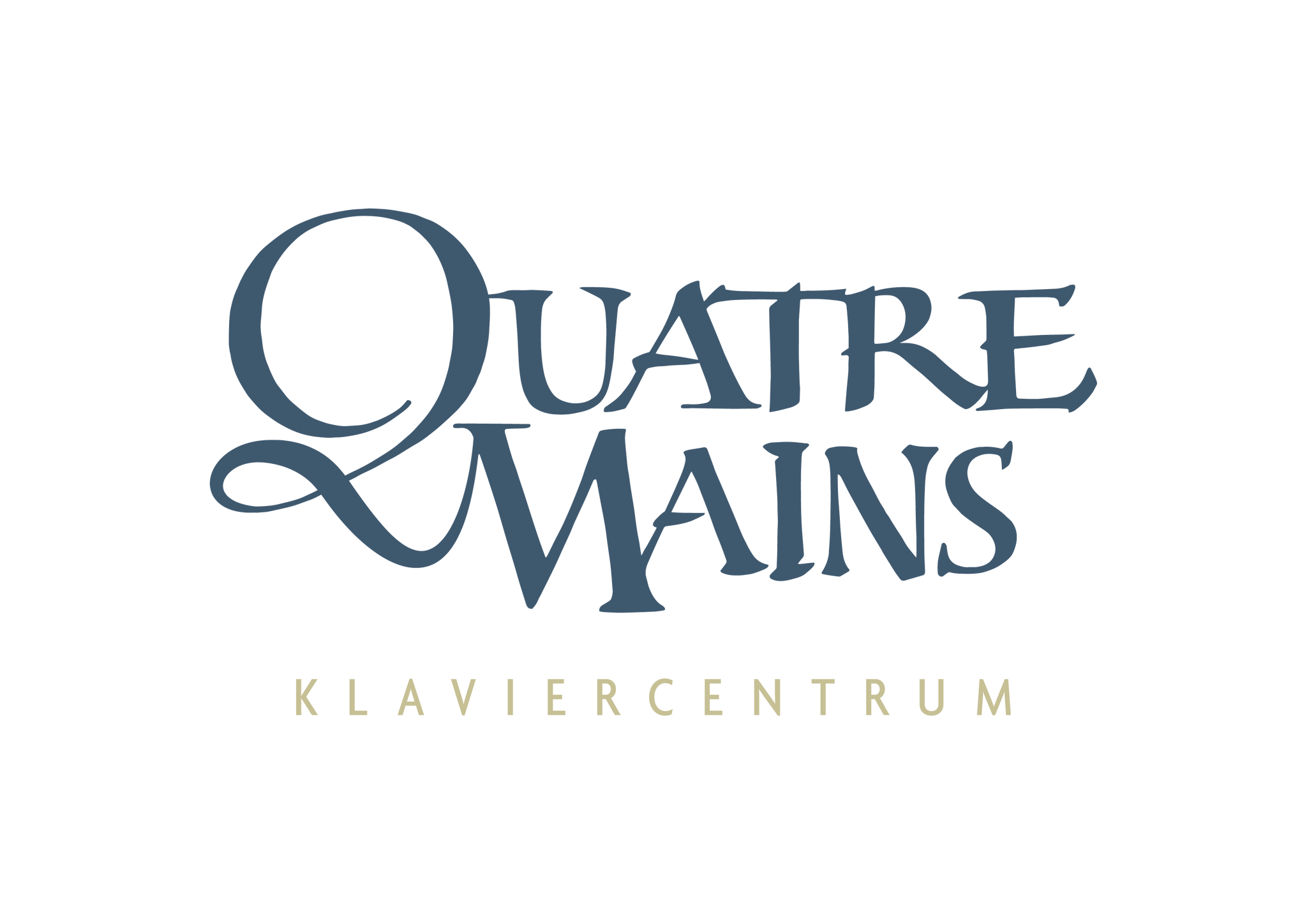 Logo Quattre Mains Klaviercentrum in Gent