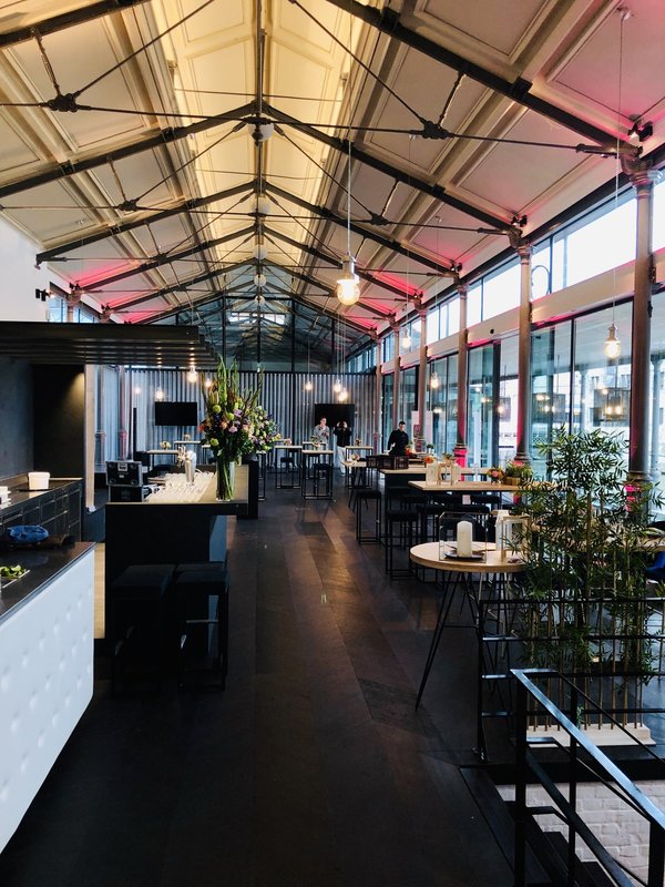 Eau'rangerie zaal bij 3Square Oude Vismijn