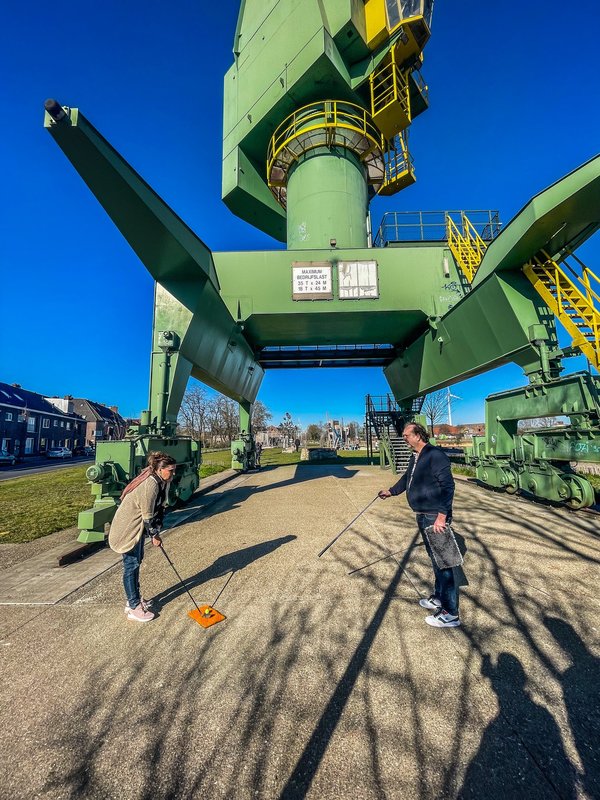 City Golf tour aan Dok Noord