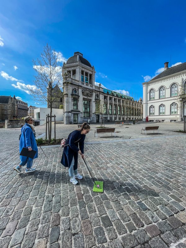 City Golf tour aan het Duivelsteen
