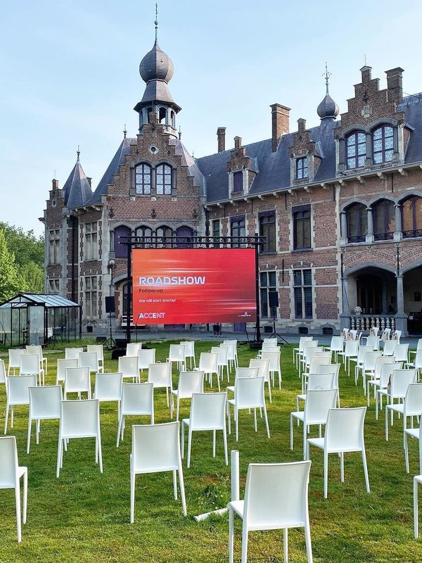 Argon AV Lievegem audiovisuele partner licht en geluid projectie sfeer