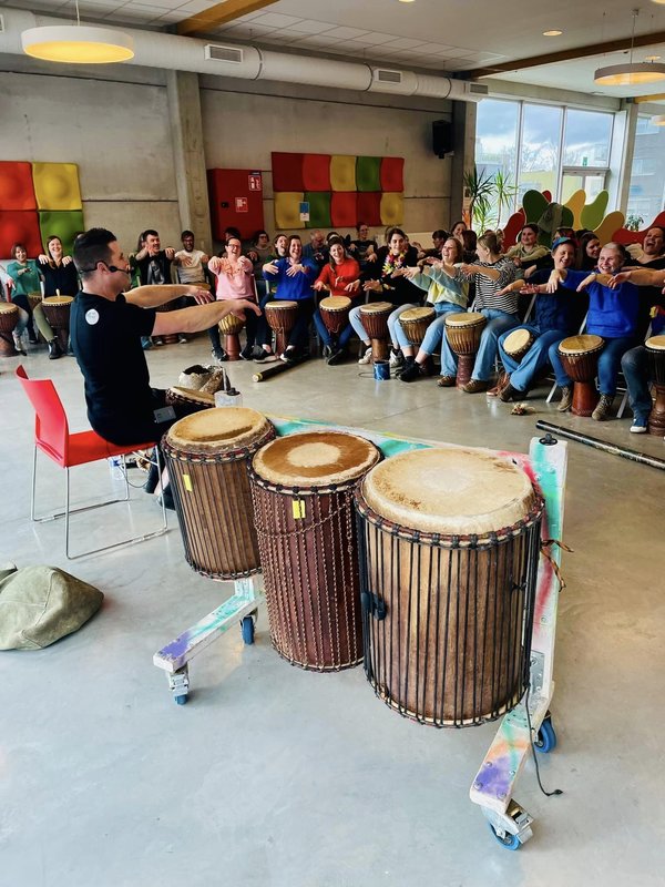 Make-Music Percussion muziek teambuilding sport events lokeren