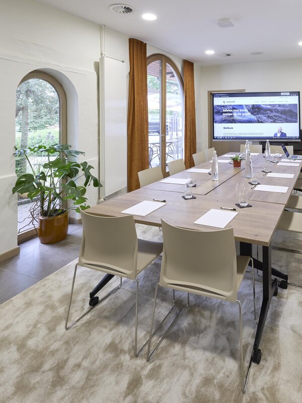 Zaal 'Engelenbak' in 't Landhuys van Leeuwergem