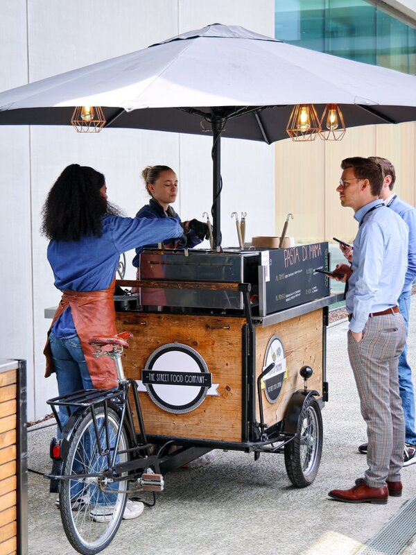 Foodbike op bedrijfsevent
