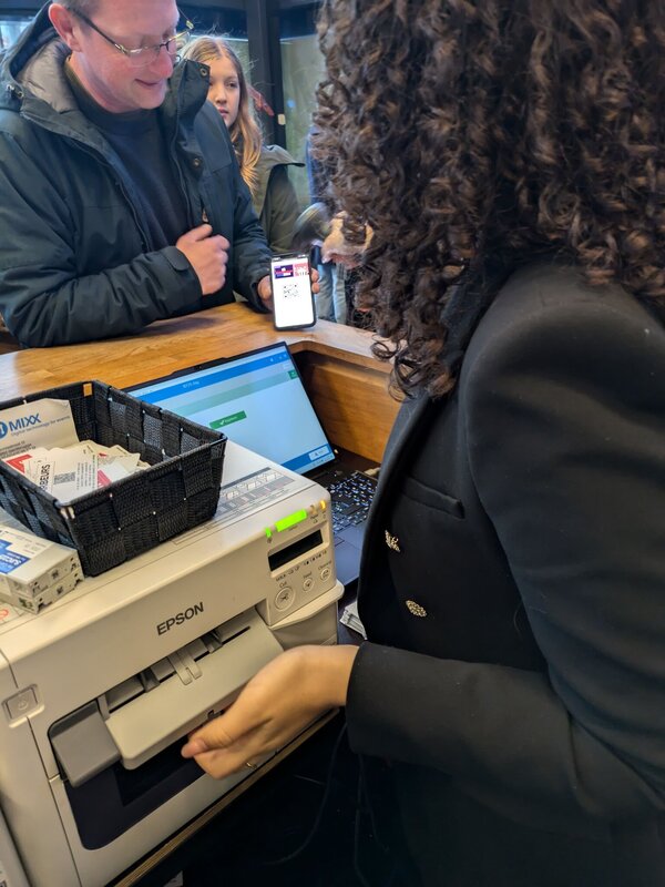 Printen toegangskaart