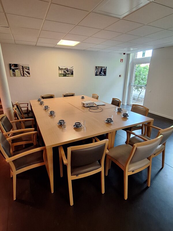 Vergaderruimte opstelling De Kleppe