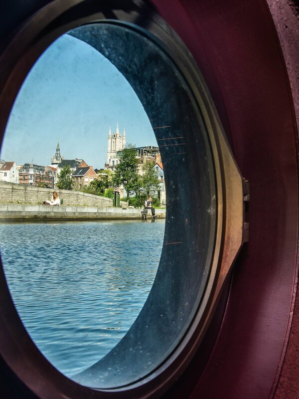 Uitzicht op het water