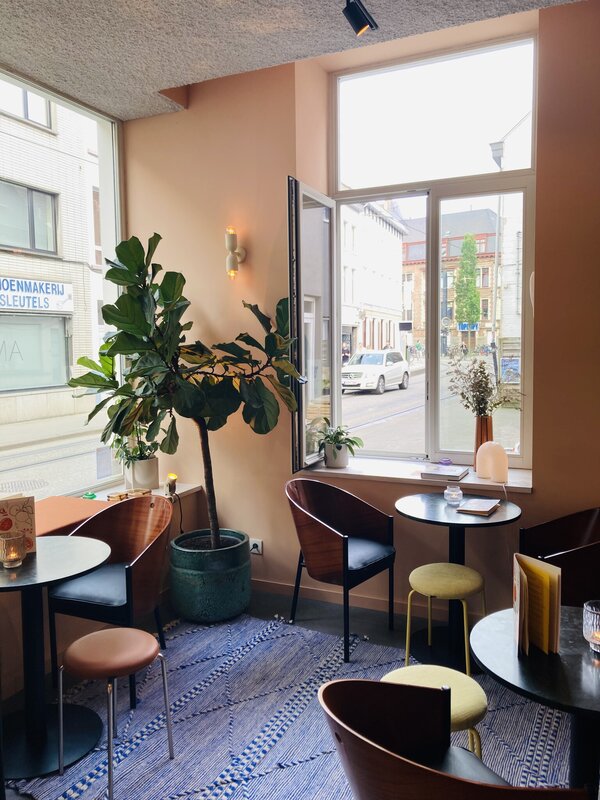 Het interieur van Amaro